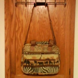Sarfari tapestry travel bag.